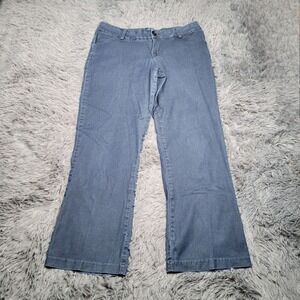 Lee Modern Series Womens Jeans Size 16 Blue Medium Wash Denim Curvy Fit Straight